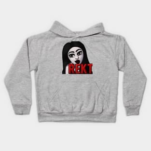 Get Rekt Emote Kids Hoodie